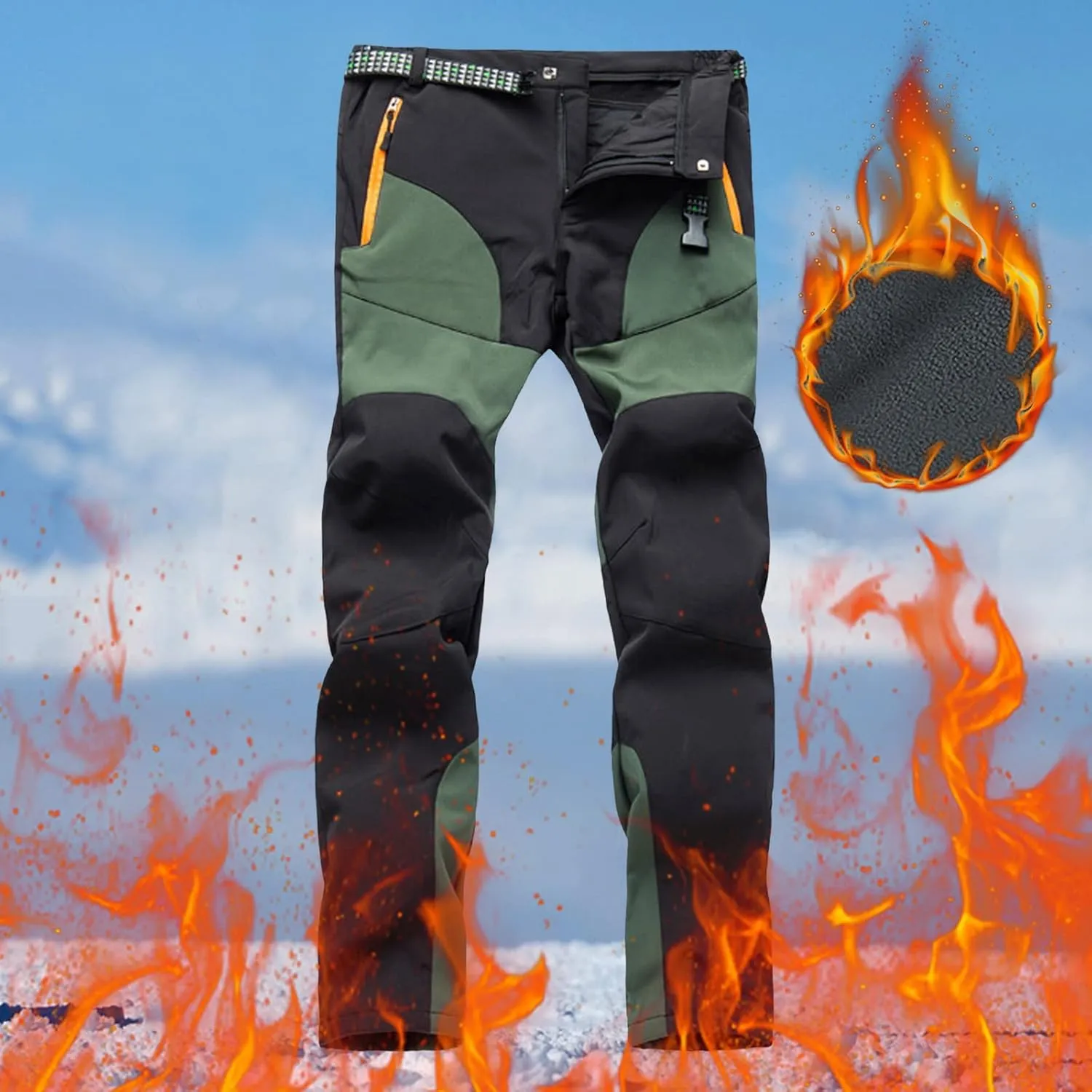 2023 Cargo Pants for Men Multi Pockets Stylish Plus Size Trousers Lightweight Casual Work Hiking Pants Tactical Sweatpants