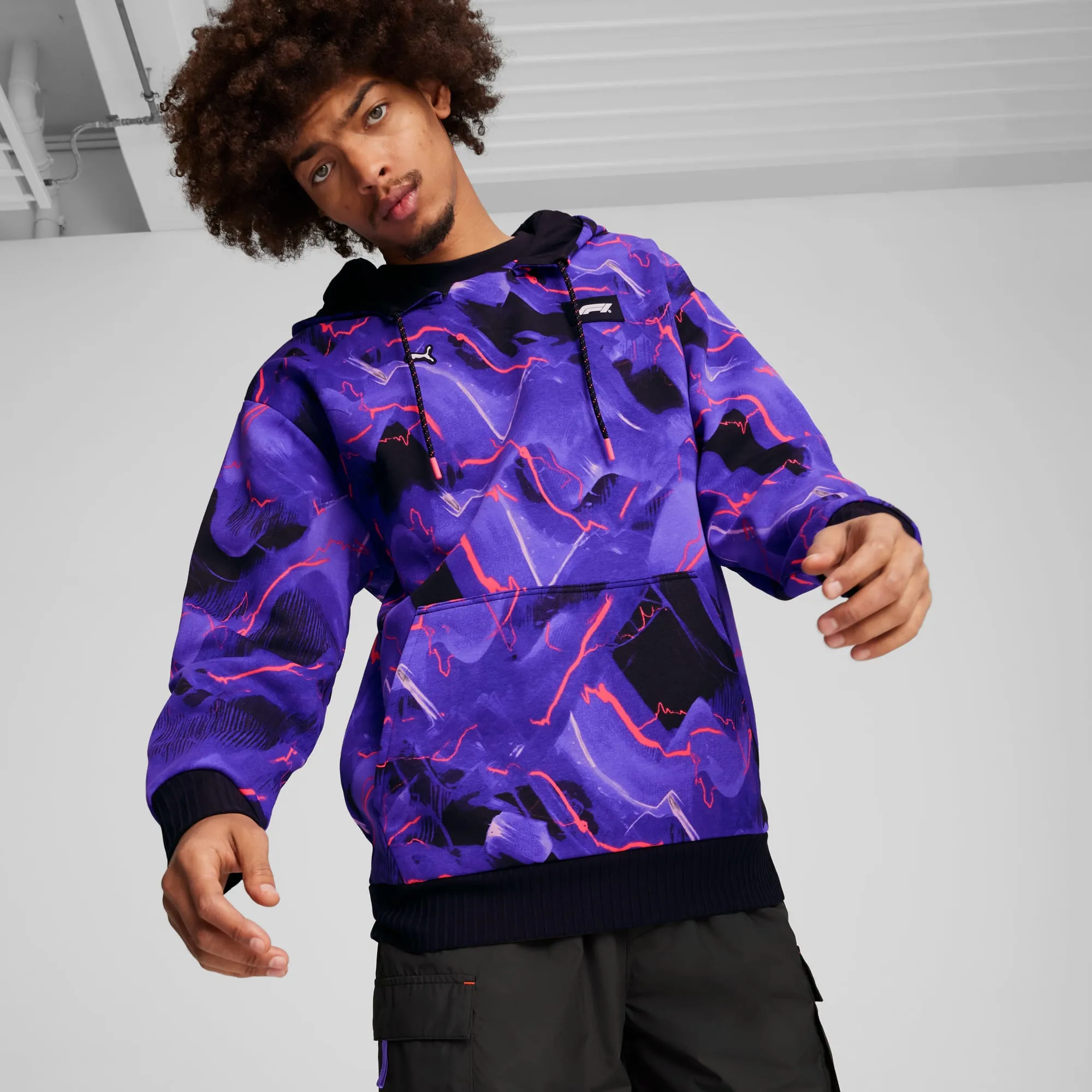 2024 PUMA X F1™ Neon Energy Las Vegas GP Men's Hoodie - Purple