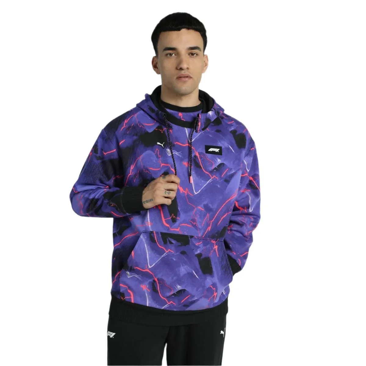 2024 PUMA X F1™ Neon Energy Las Vegas GP Men's Hoodie - Purple