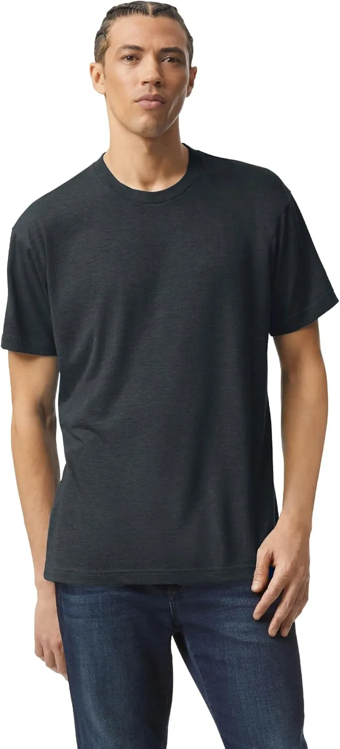 American Apparel Adult Tri-Blend Track T-Shirt, Style GTR401, 2-Pack