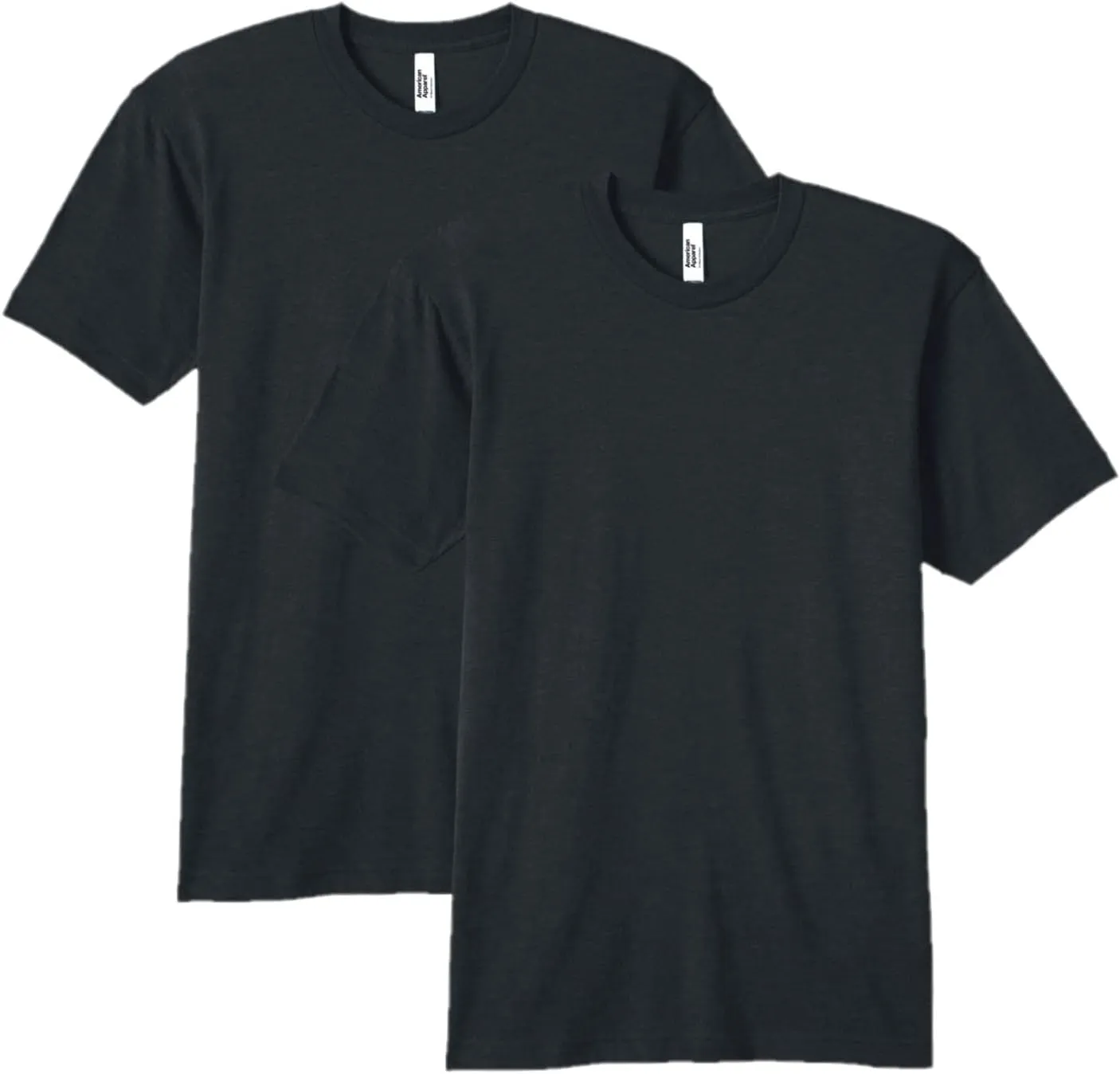 American Apparel Adult Tri-Blend Track T-Shirt, Style GTR401, 2-Pack