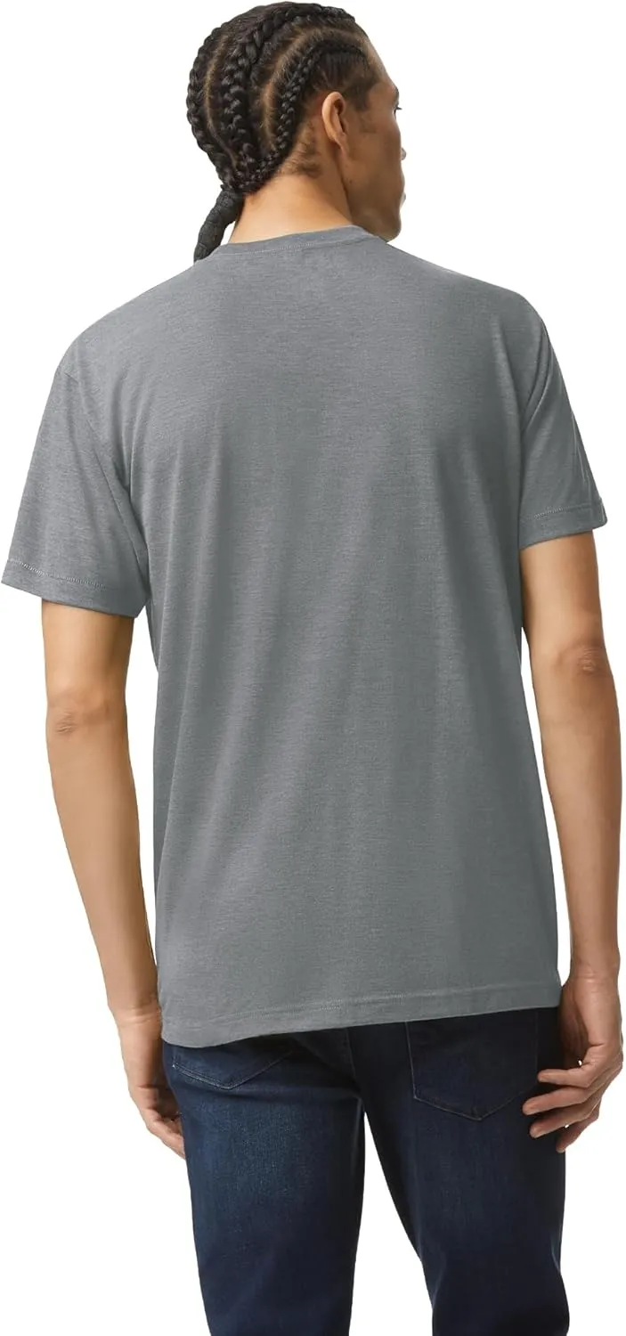 American Apparel Adult Tri-Blend Track T-Shirt, Style GTR401, 2-Pack