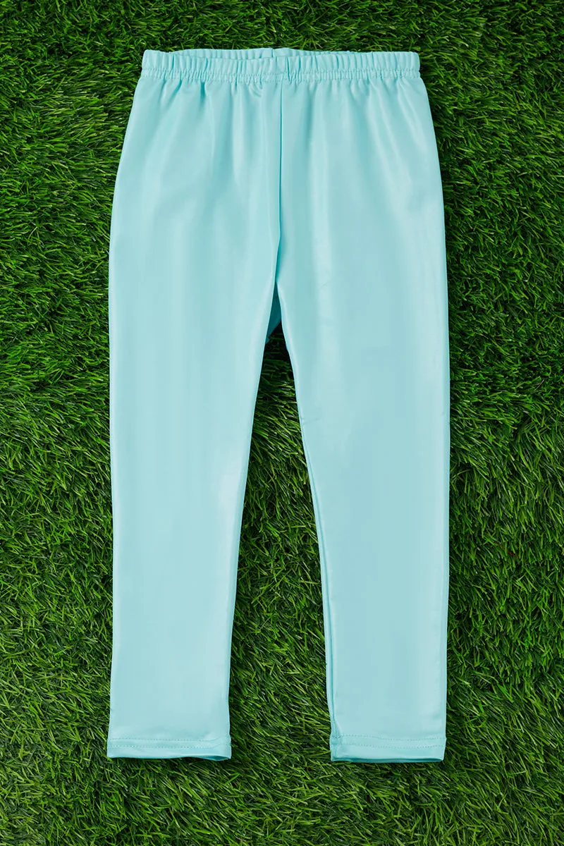 Aqua super stretchy leggings. PNG25153114 SOL