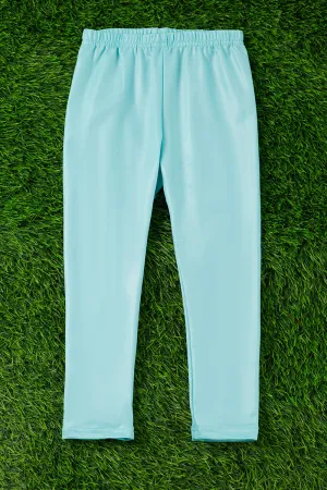 Aqua super stretchy leggings. PNG25153114 SOL
