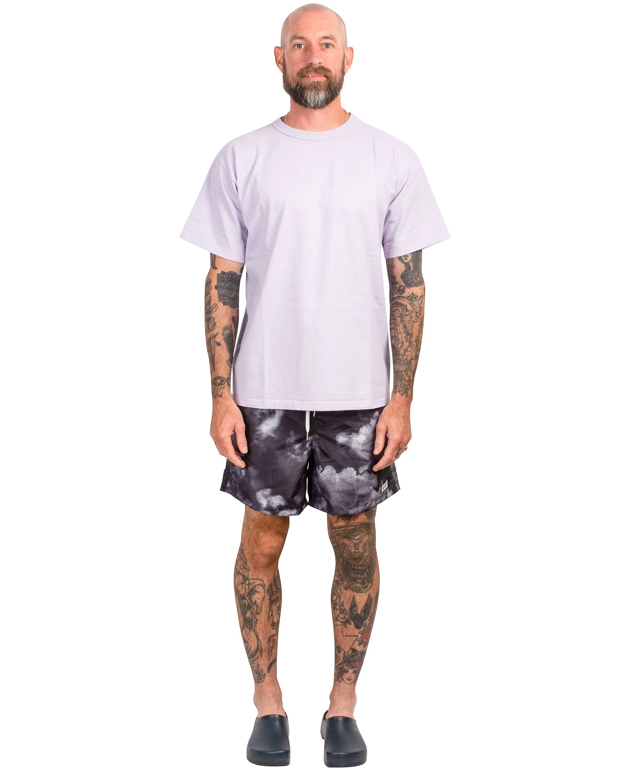 Bather Black Cloud Swim Trunk
