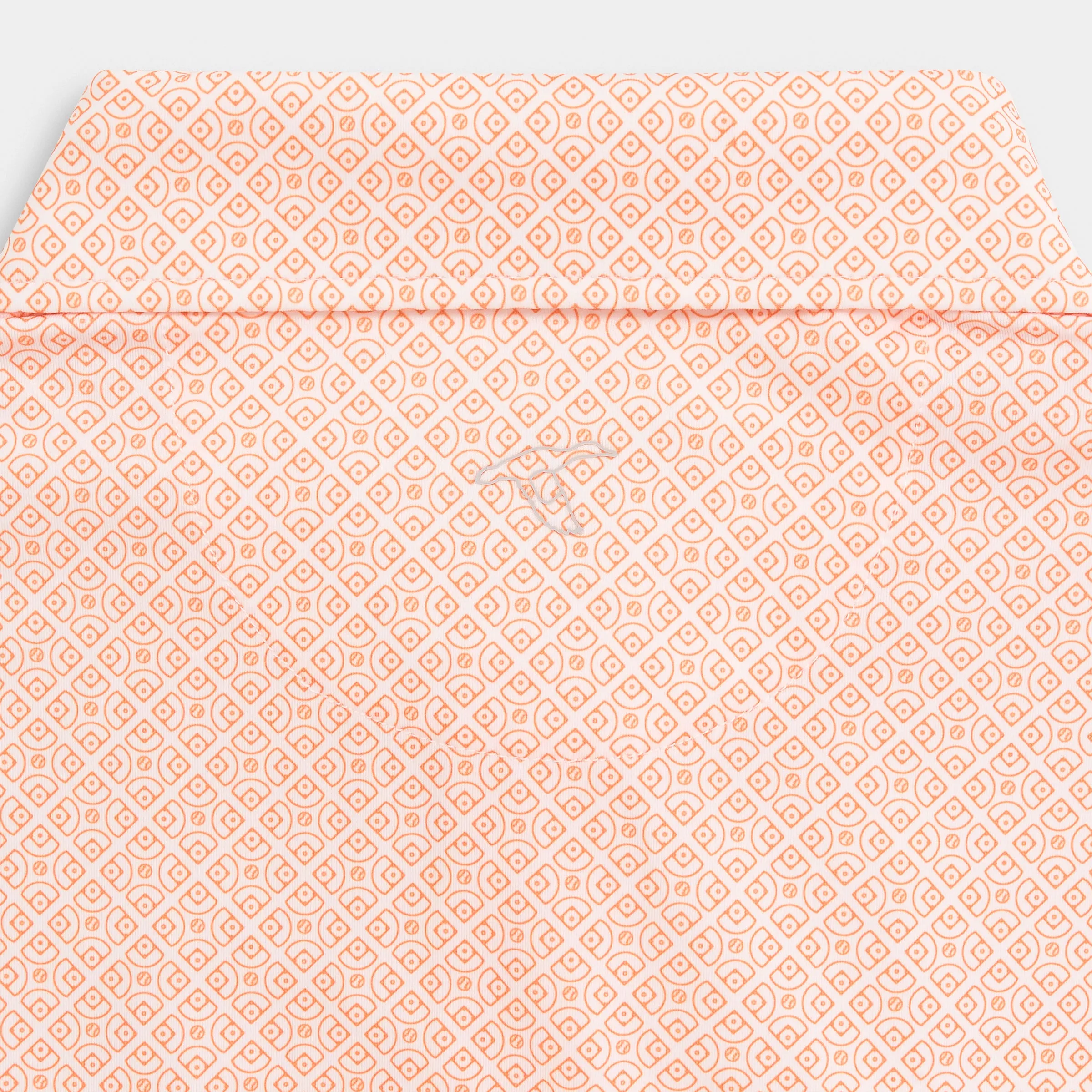 Clemson Diamonds Printed Performance Polo