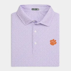Clemson Diamonds Printed Performance Polo