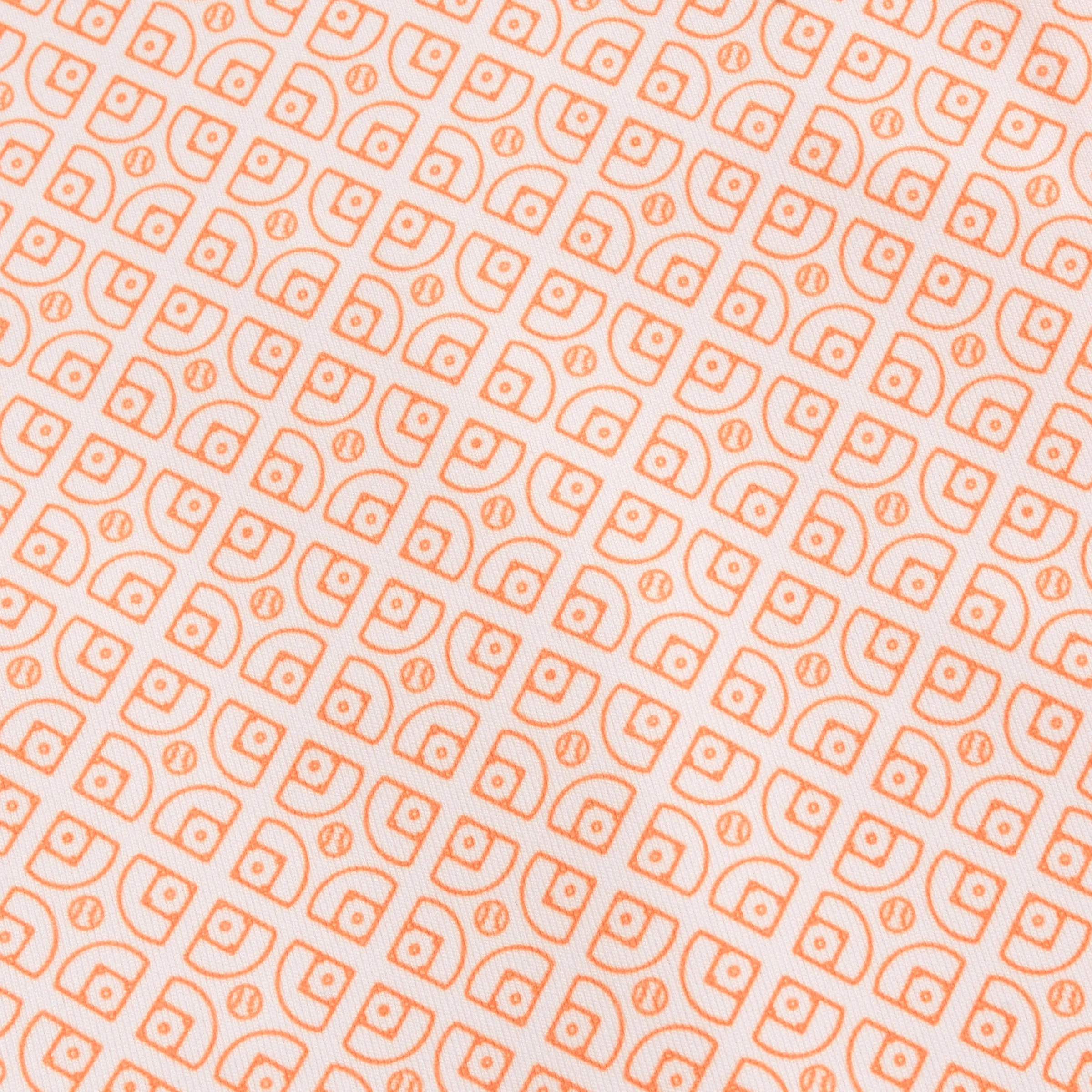 Clemson Diamonds Printed Performance Polo