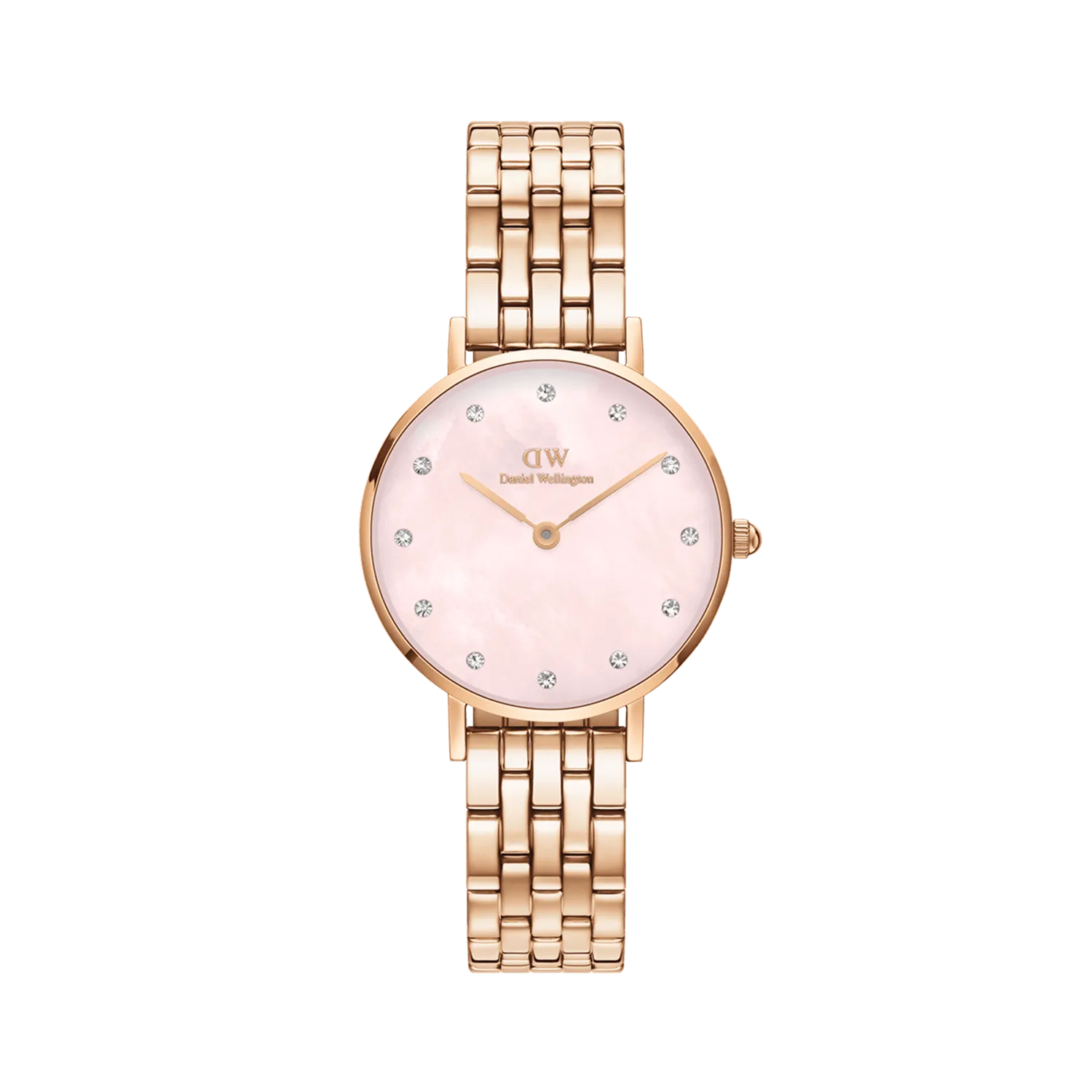 Daniel Wellington Petite 28mm Lumine 5-Link Melrose Watch DW00100617