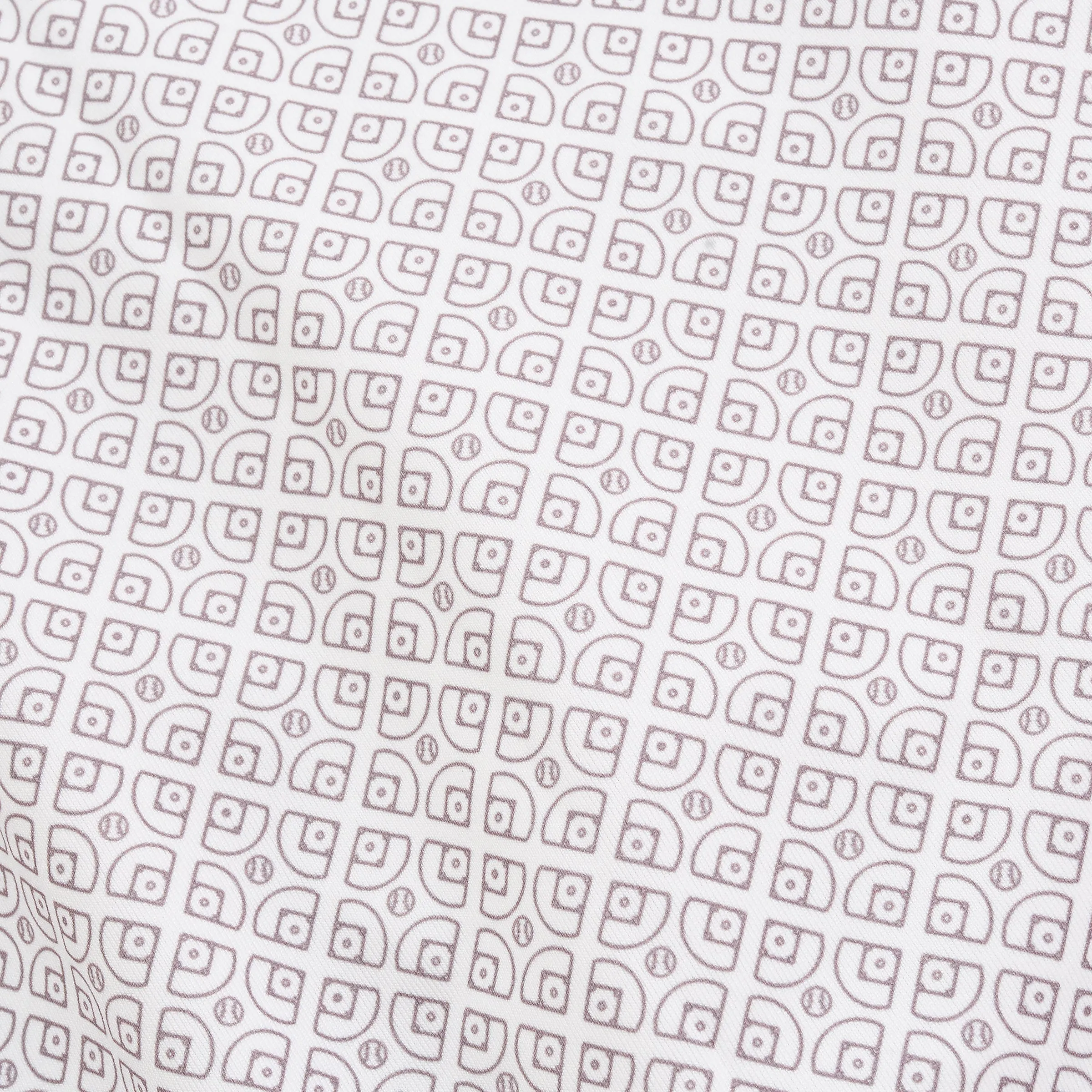 Diamonds Printed Performance Polo