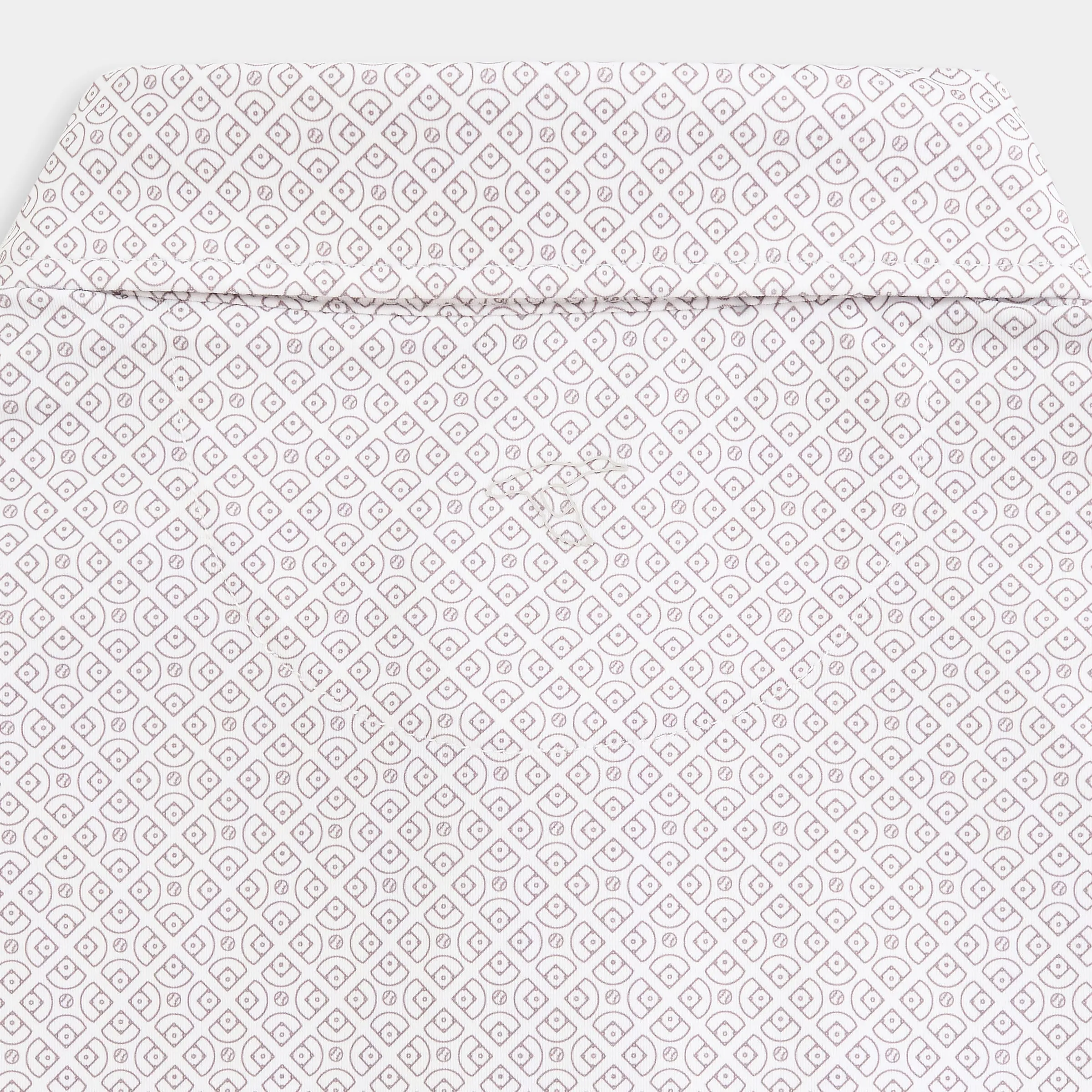 Diamonds Printed Performance Polo