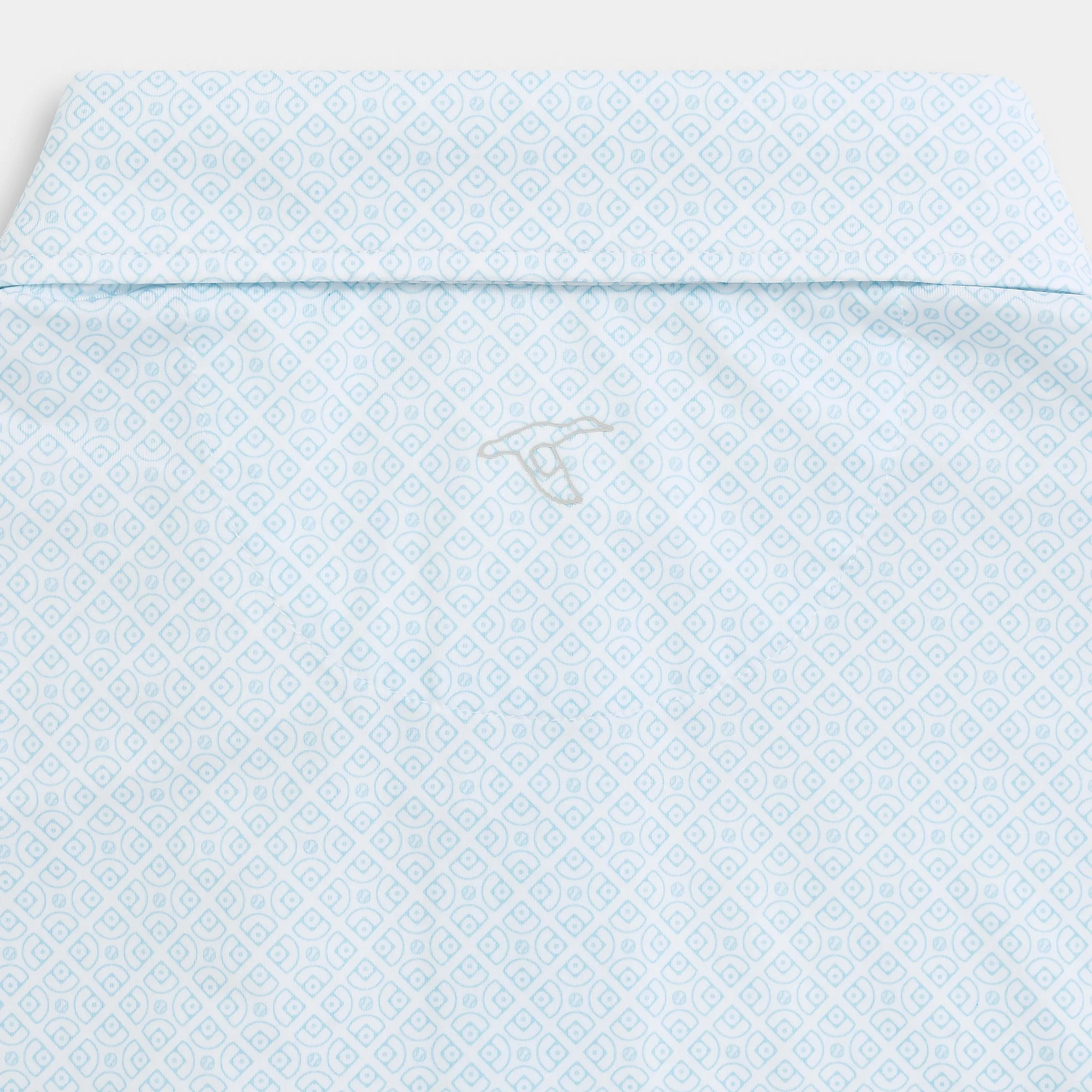 Diamonds Printed Performance Polo
