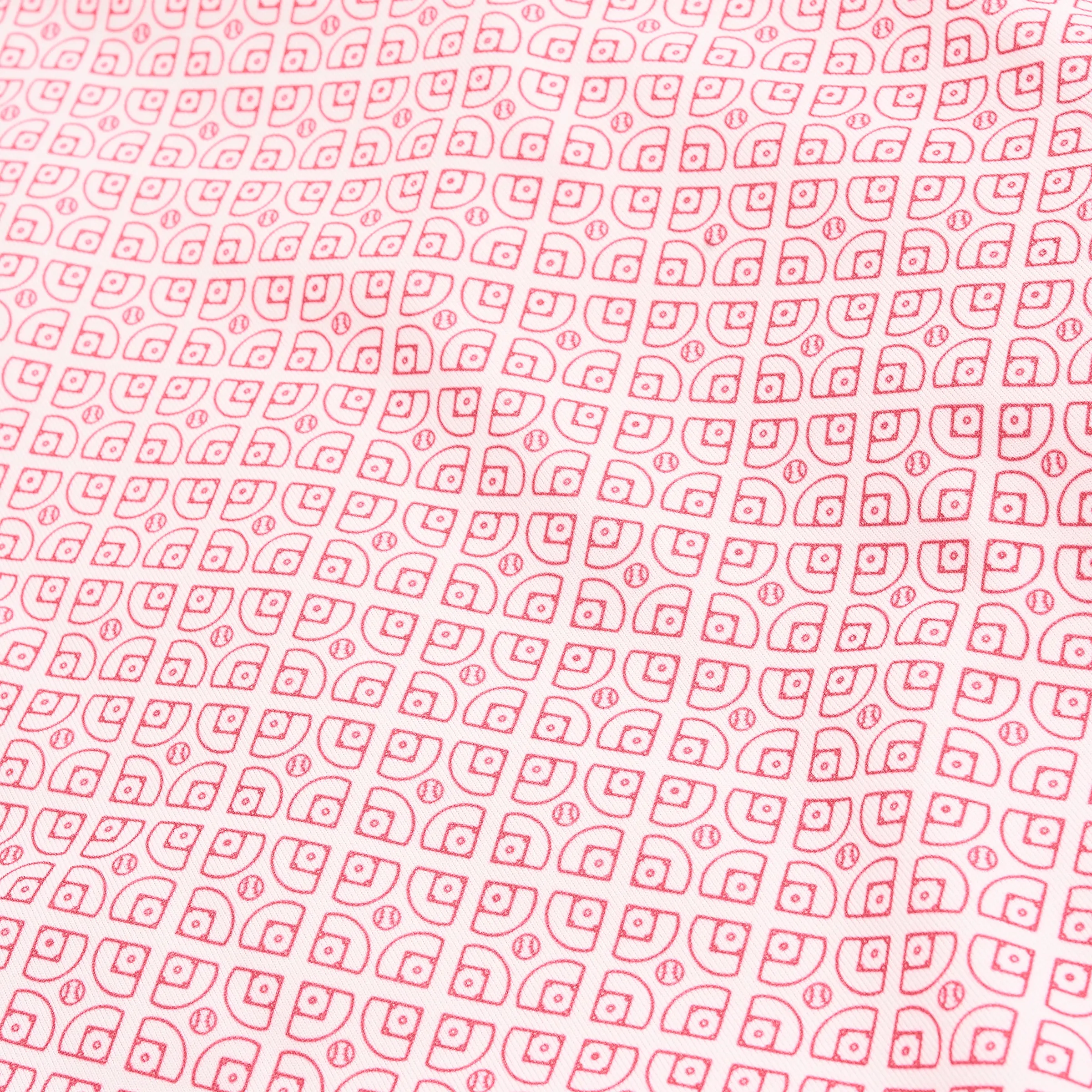 Diamonds Printed Performance Polo