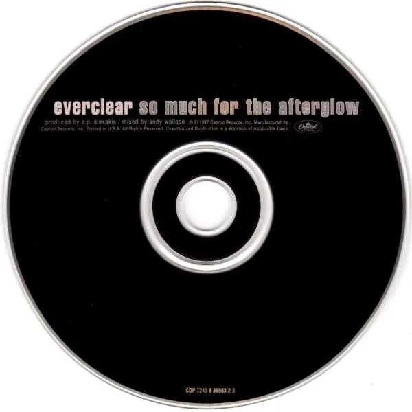 Everclear - So Much For The Afterglow (CD) (VG , VG )