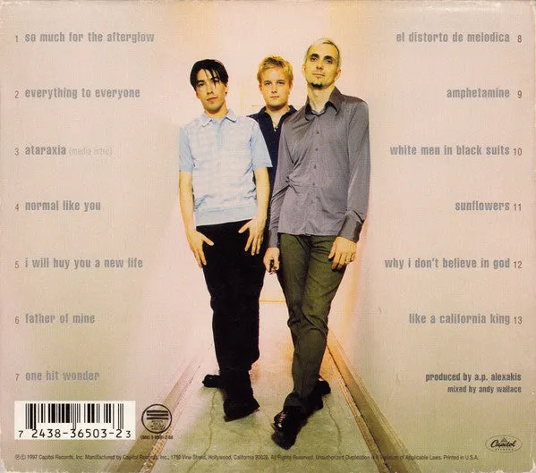 Everclear - So Much For The Afterglow (CD) (VG , VG )