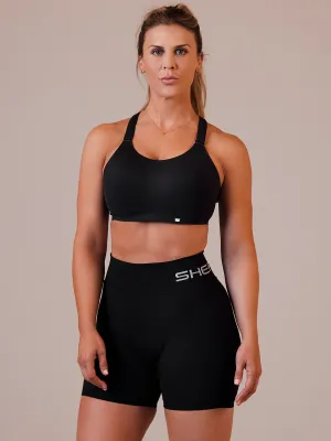 Flex-Lite Sports Bra - Black