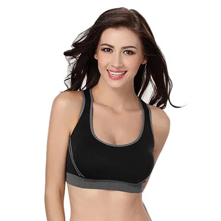 High Stretch Breathable Sports Bra Top Fitness Women Padded