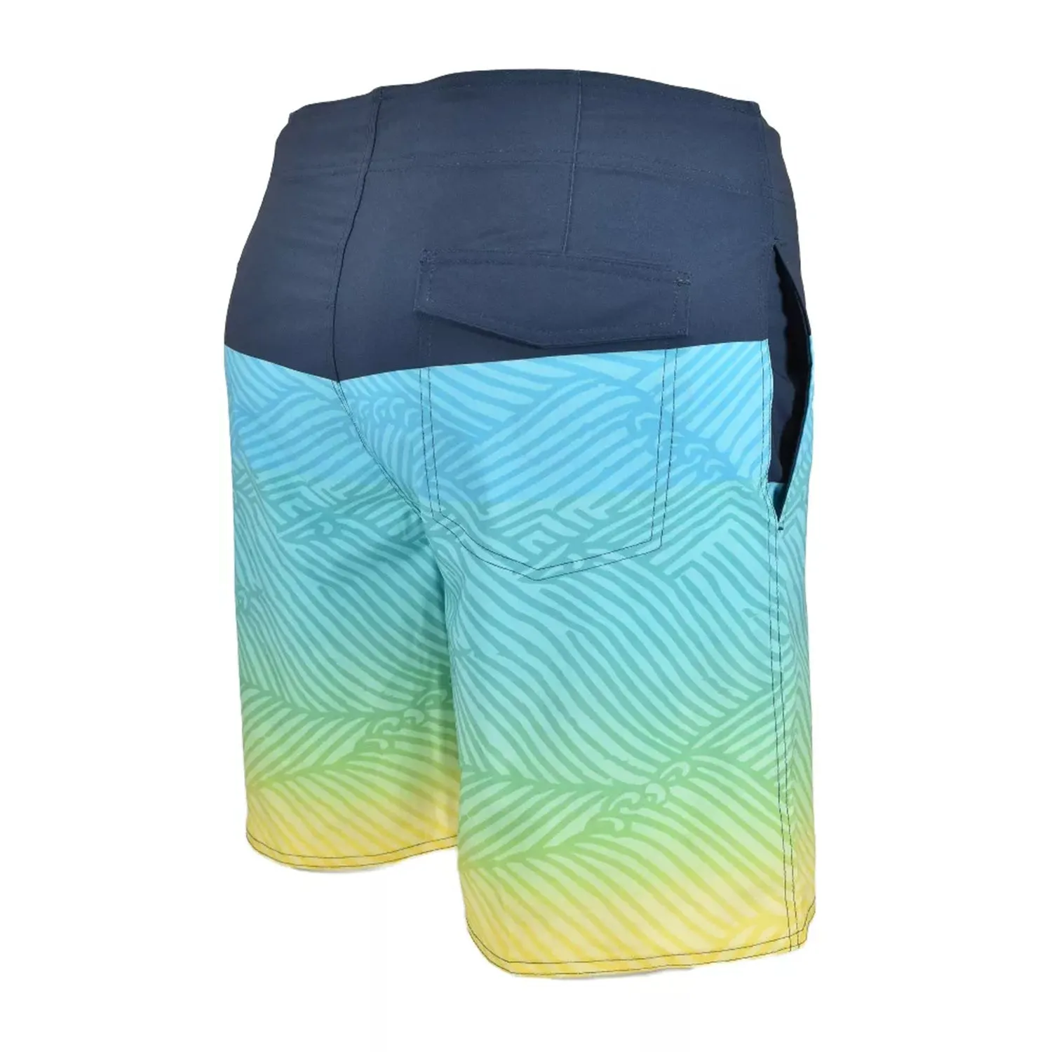 M-BS23 - Wholesale Men's Printed Quick Dry Board Shorts