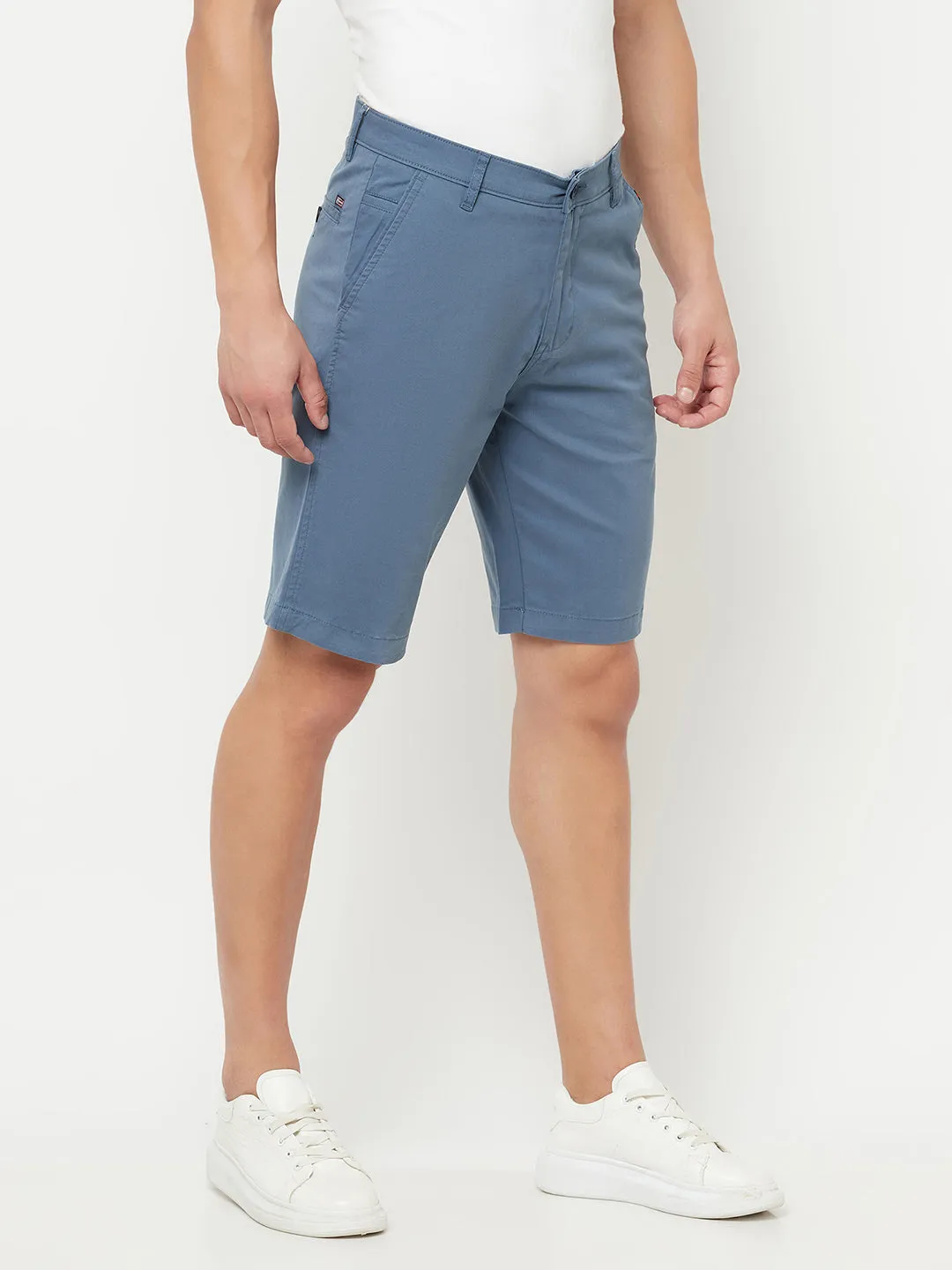 Men's Blue Bermuda