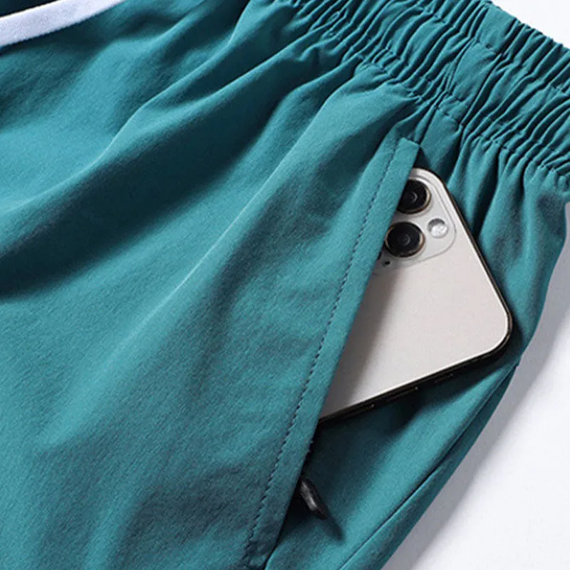 Mens Casual Quick Dry Shorts with Pockets