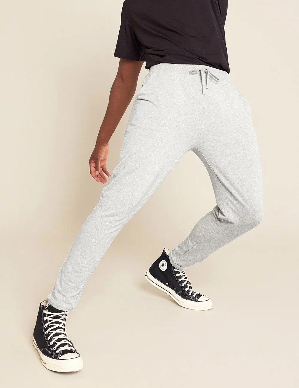 Men's Lightweight Joggers - Grey Marl