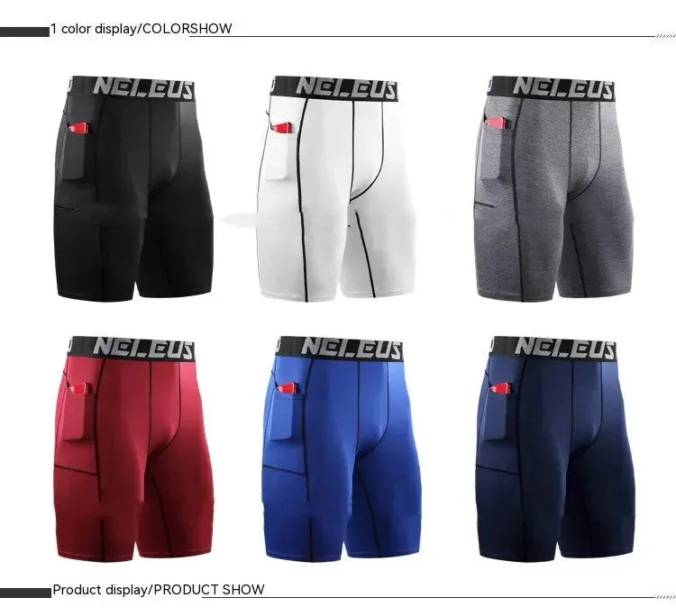 Men's Quick-Dry Stretch Sports Shorts