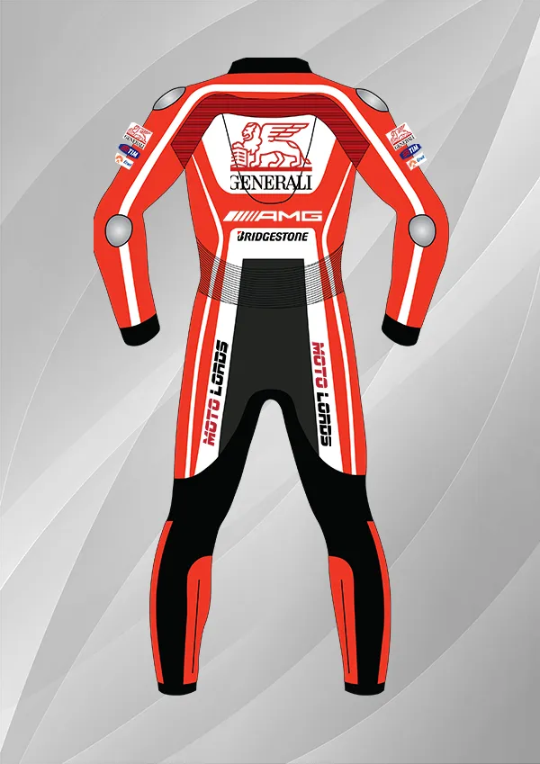 Nicky Hayden Ducati 2012 Leather Suit | Race Car Driver Gear