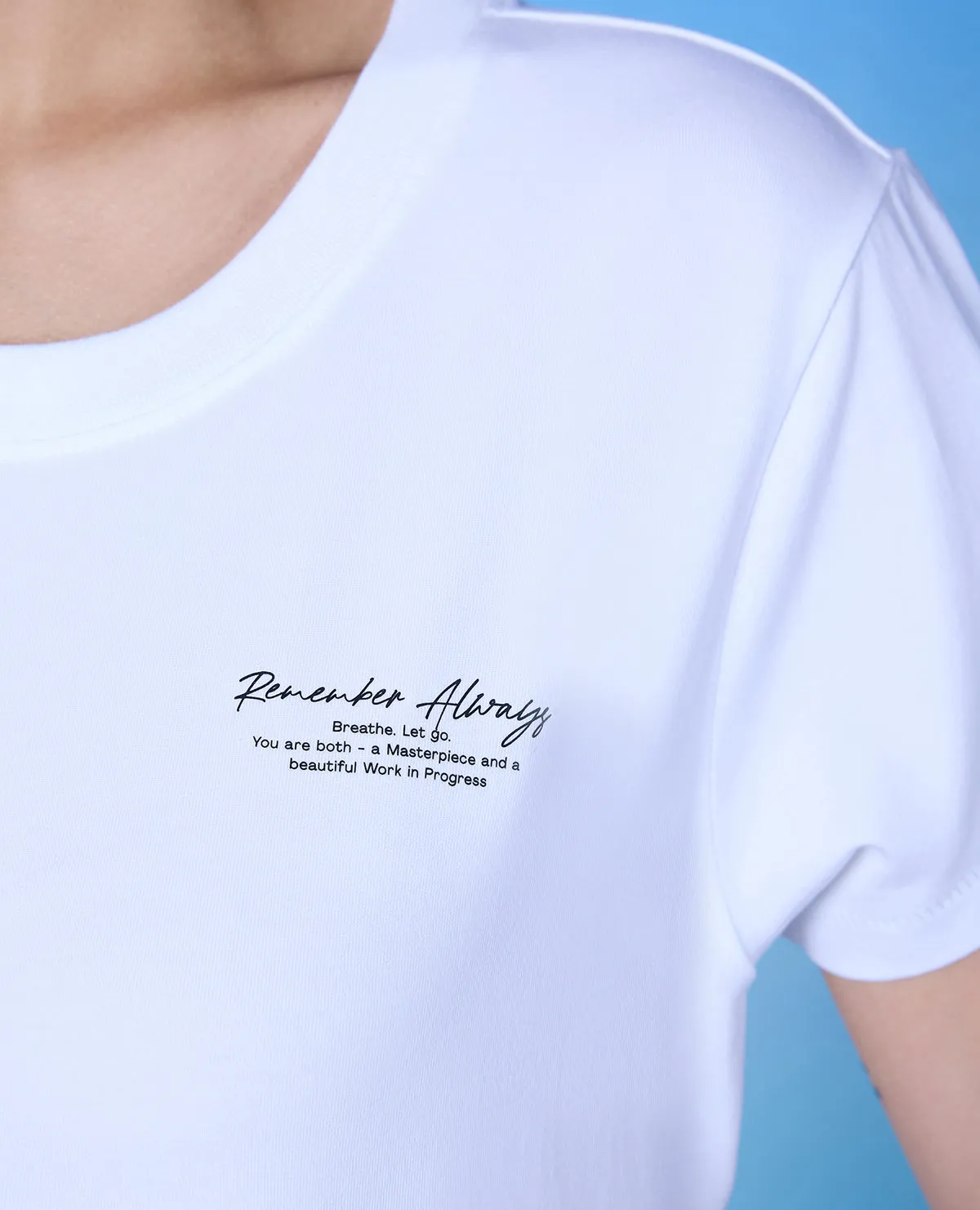 Nykd all Day 2 Degree Cool Tee - NYK293 - Bright White