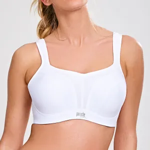 Power Wired Sports Bra White