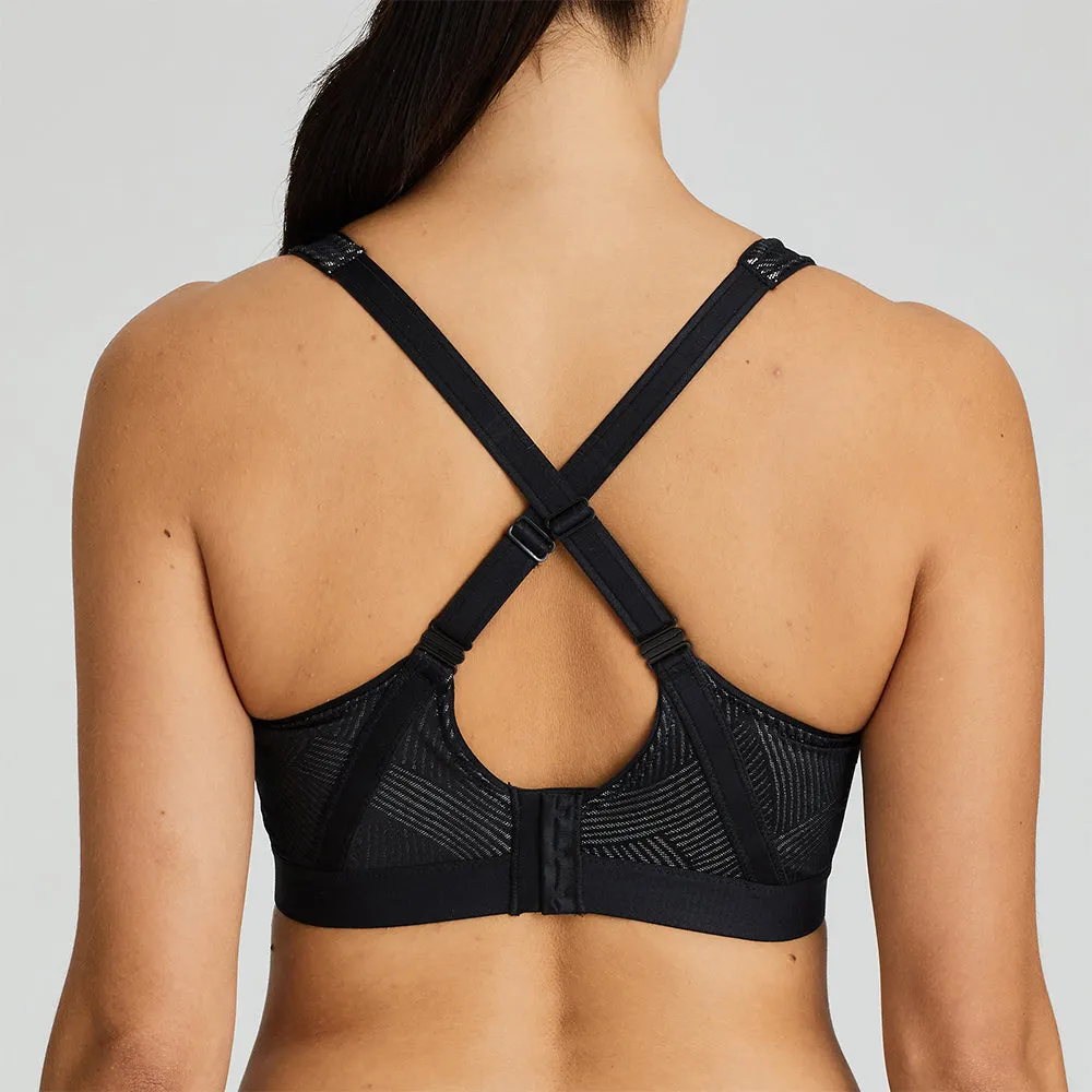 Prima Donna The Game Underwire Sports Bra 600-0510 Black