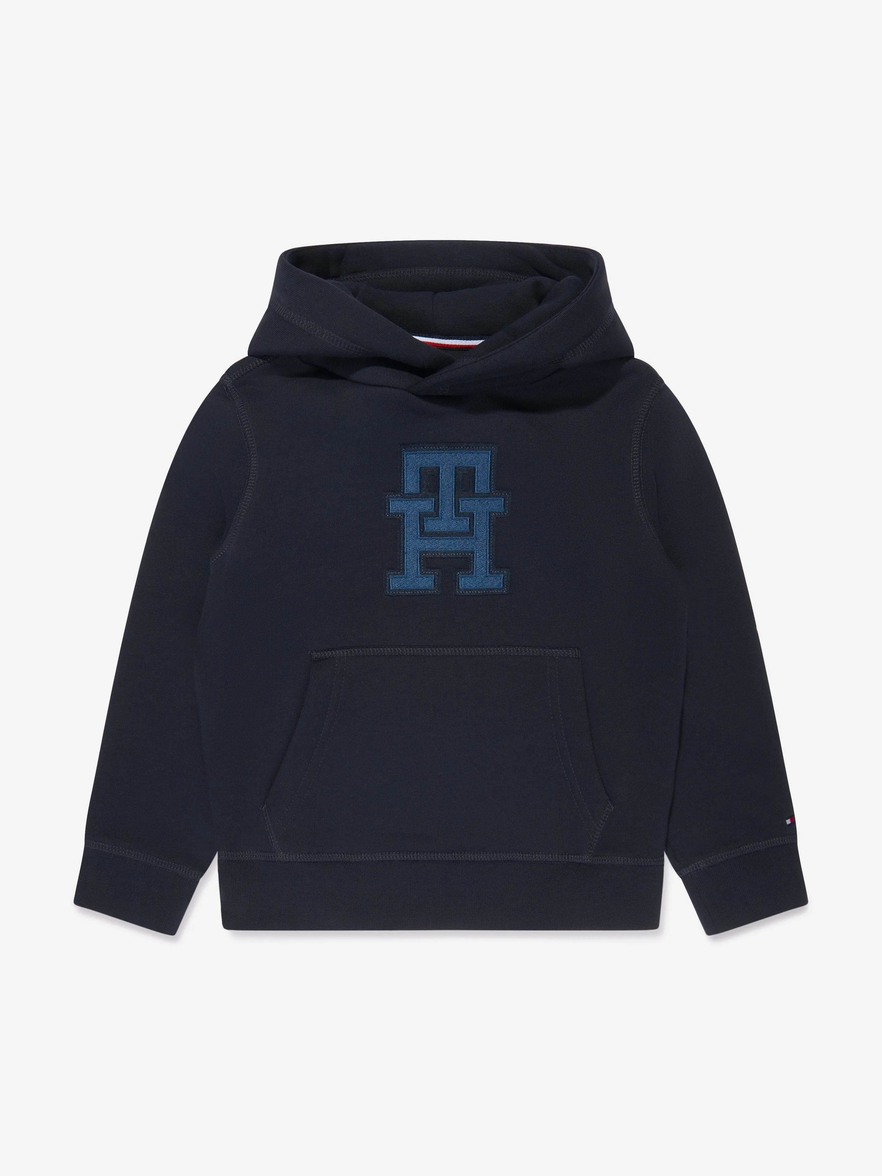 Tommy Hilfiger Kids Monogram Hoodie in Navy