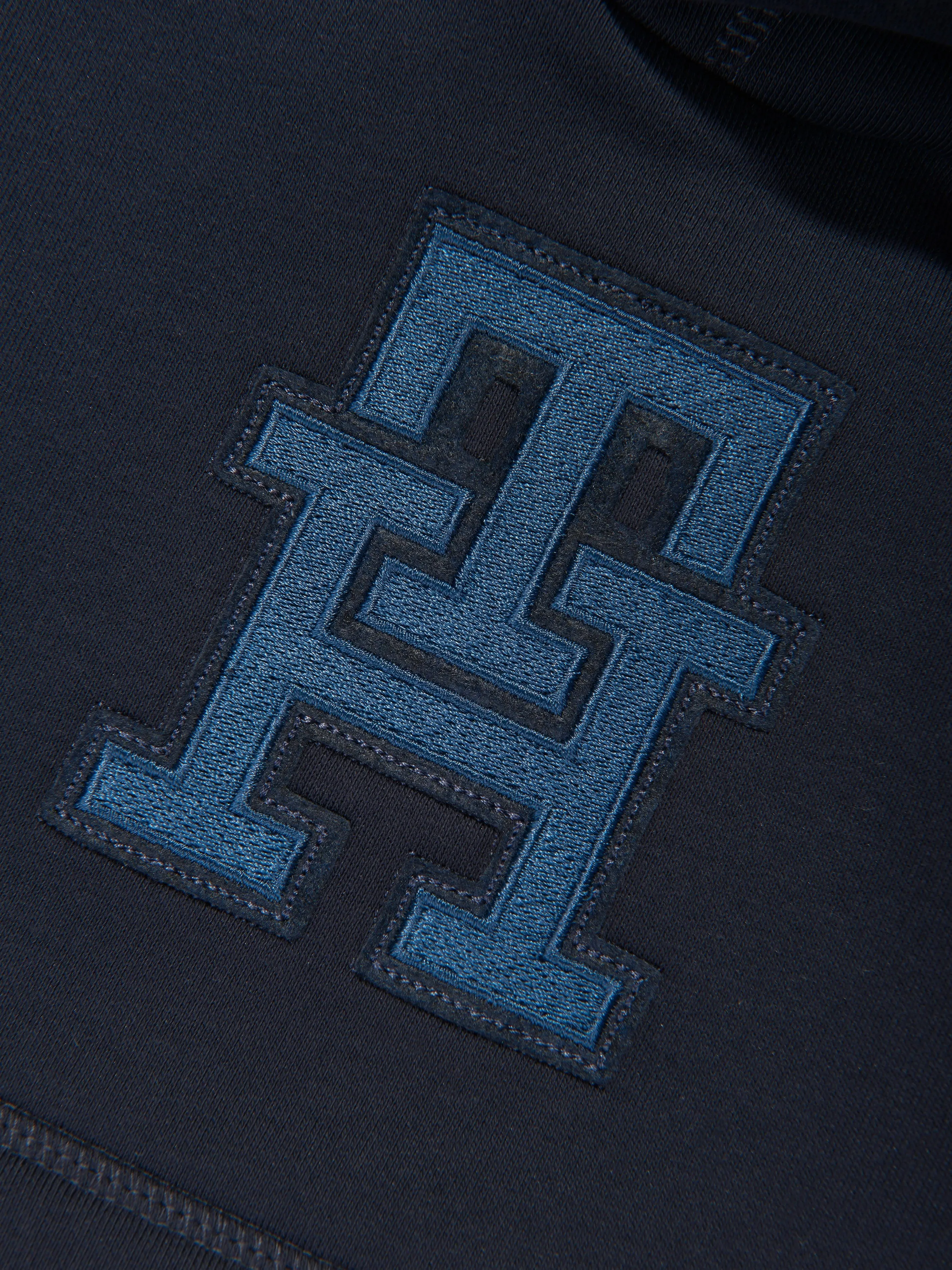 Tommy Hilfiger Kids Monogram Hoodie in Navy