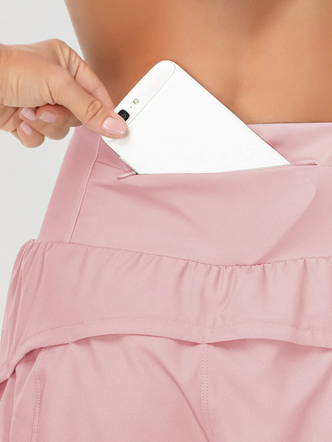 Waistband Pocket Quick-Dry Shorts